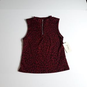 Pinc Girls' Medium Animal Print Sleeveless Top